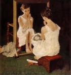Norman Rockwell's Girl at Mirror. I Believe She's Amazing Kim MacGregor